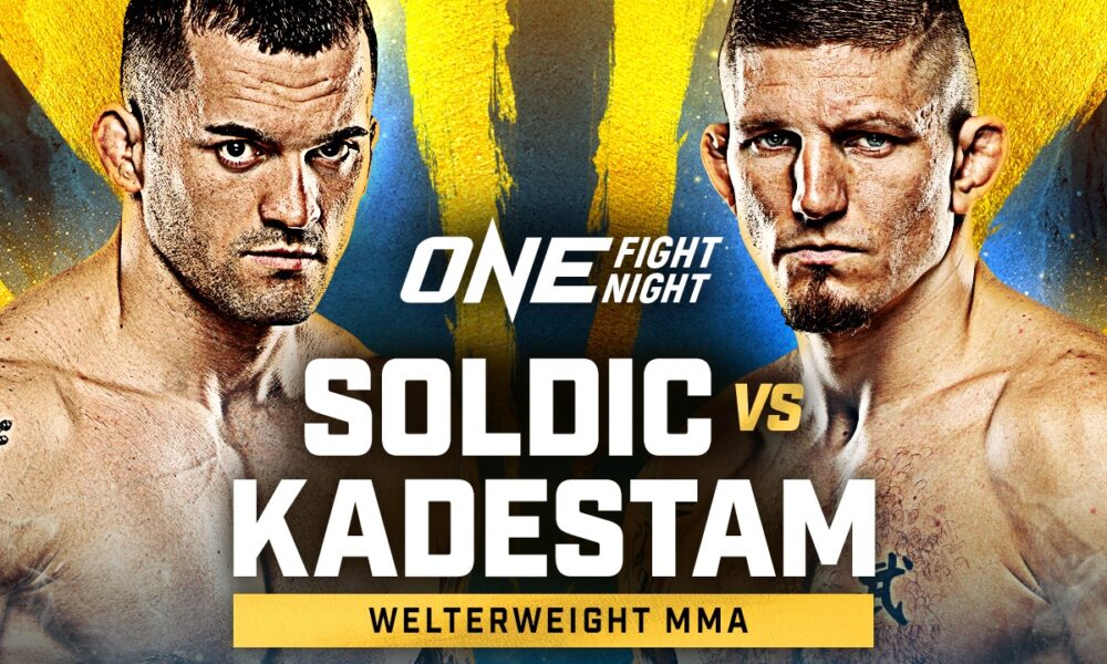 ONE Championship | Soldic vs Kadestam set for May 5th